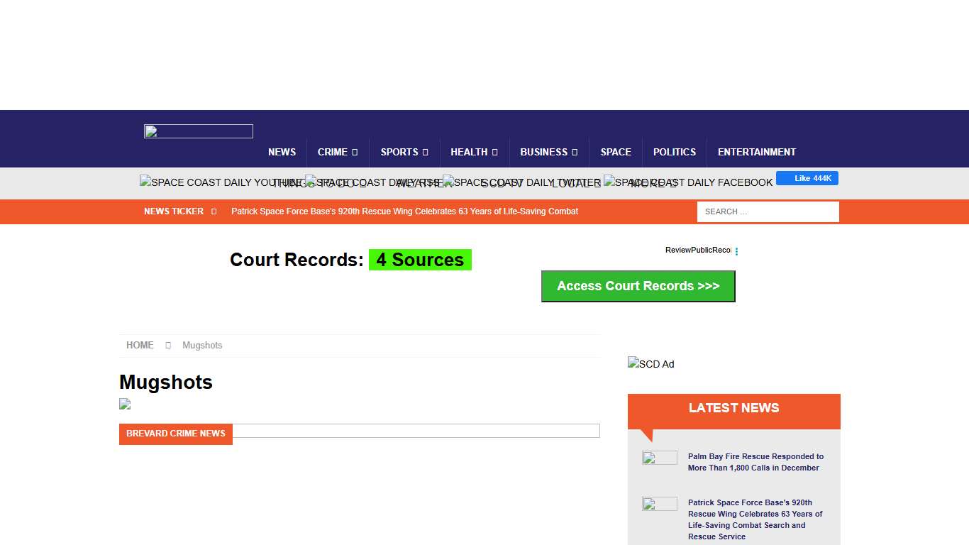 Mugshots Archives - Space Coast Daily
